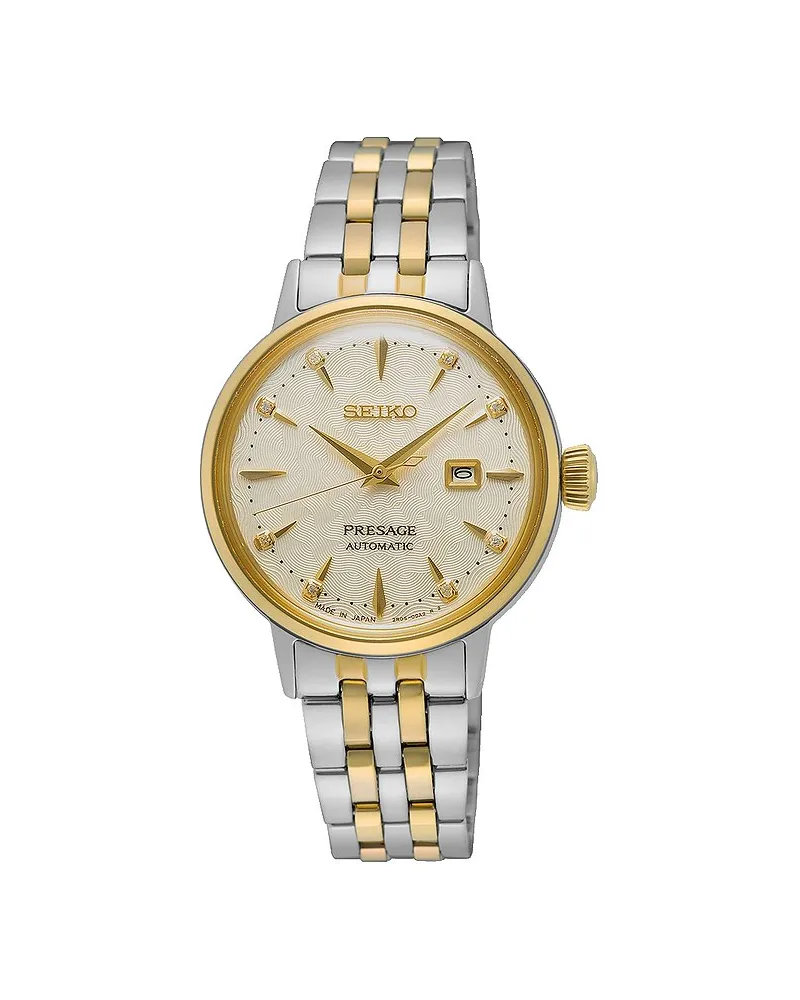 Seiko Damenuhr Damen Bicolor