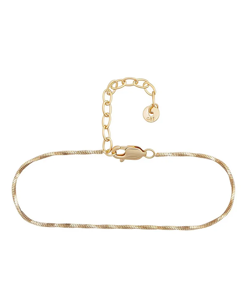caï jewels Fußkette Gold