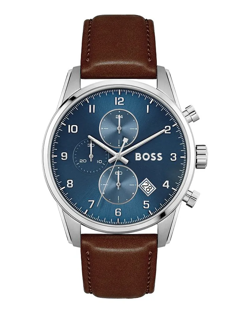 HUGO BOSS Chronograph Silber