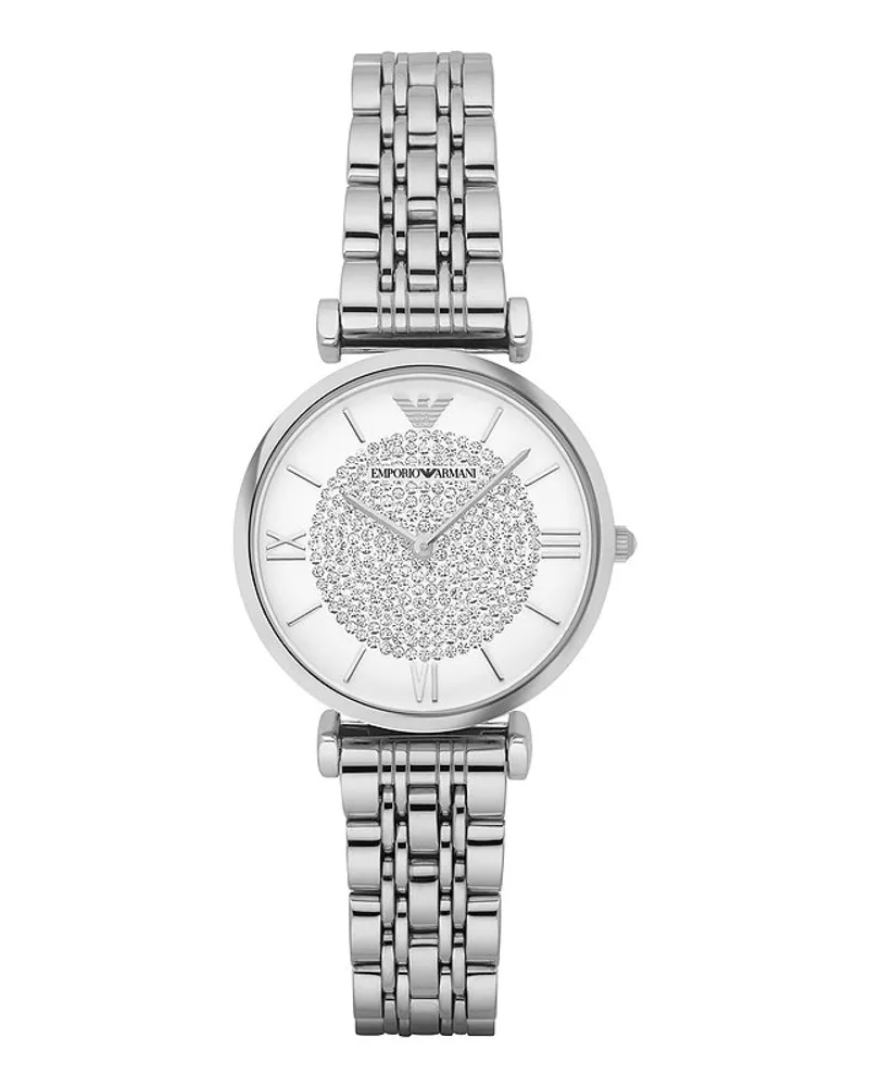 Emporio Armani Damenuhr Silber