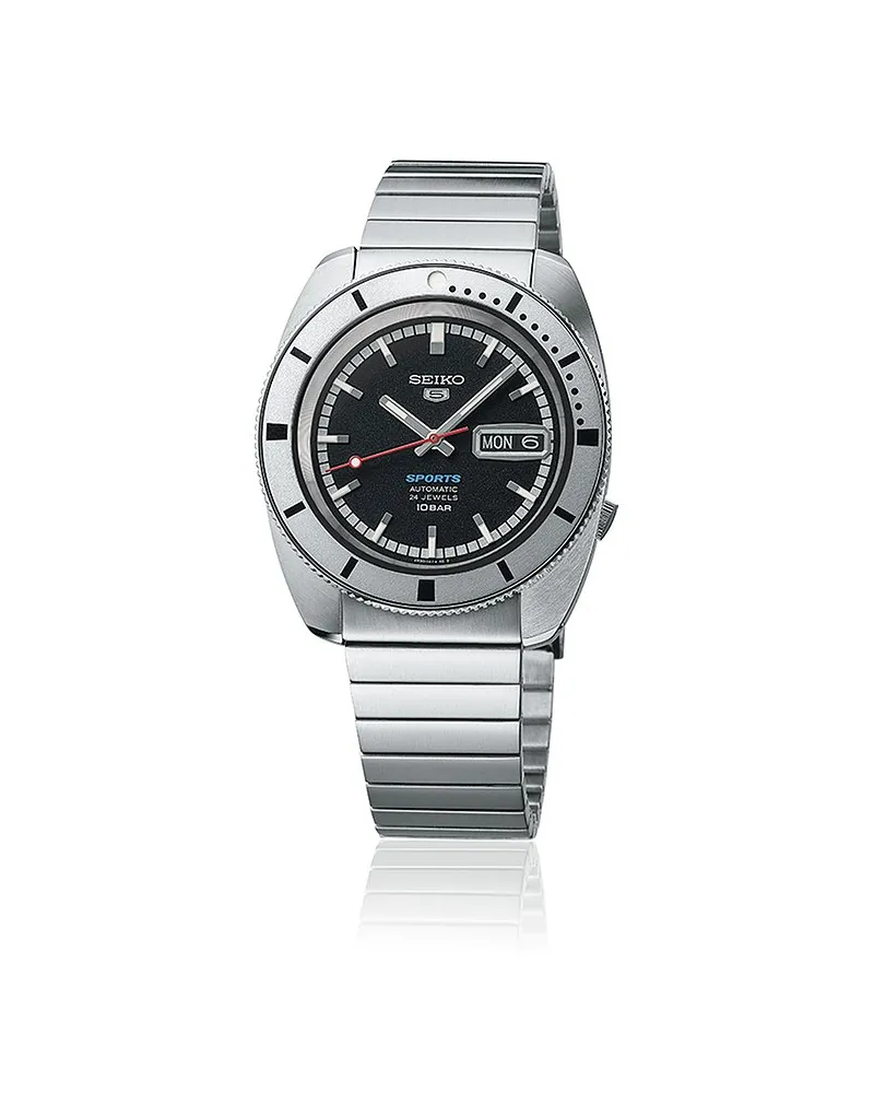 Seiko Uhren-Set inkl. Wechselarmband Seiko 5 Sports Limited Edition Silber