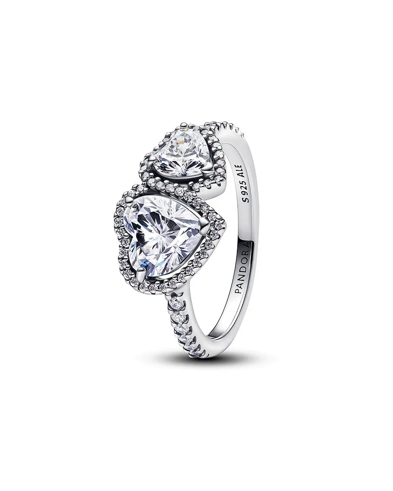 Pandora Damenring Classic Stone Rot