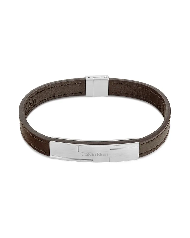 Calvin Klein Armband Architectural Braun
