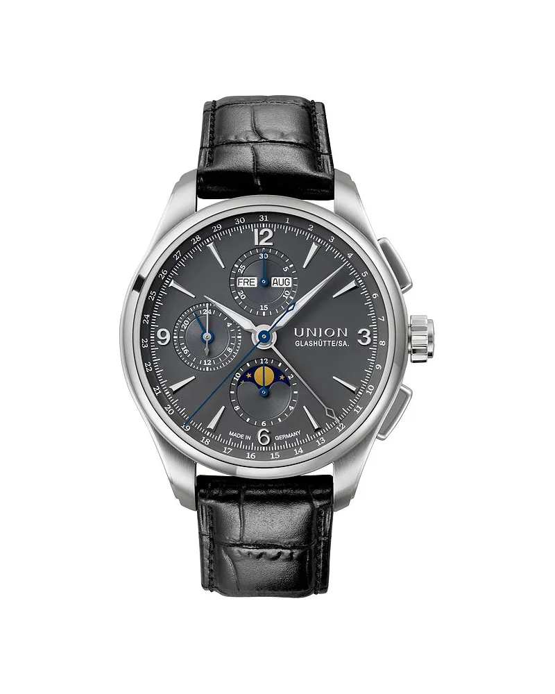 Union Glashütte Chronograph Belisar Mondphase Silber