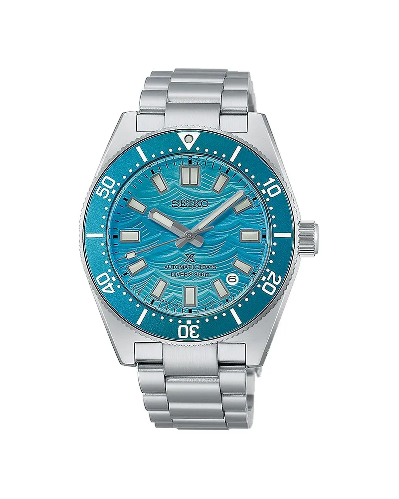 Seiko Herrenuhr 1965 Diver Silber