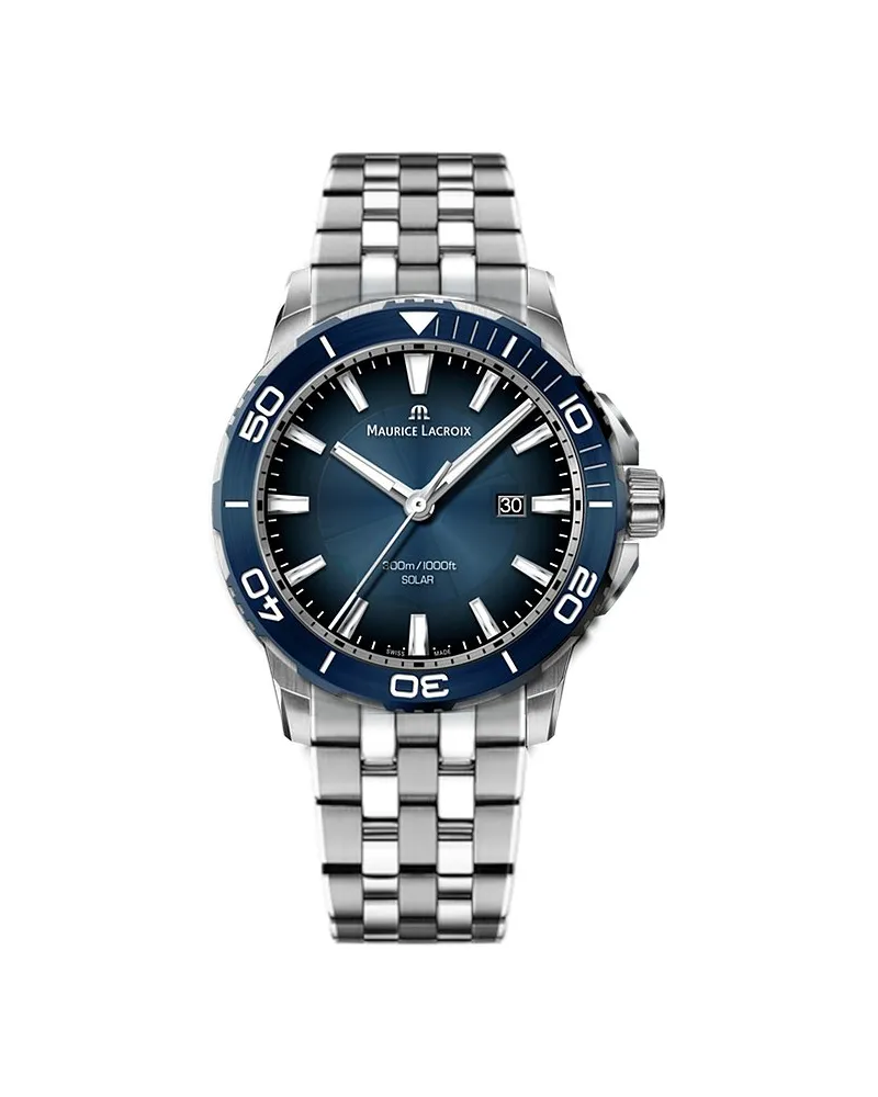 Maurice Lacroix Herrenuhr Pontos S Solar Silber