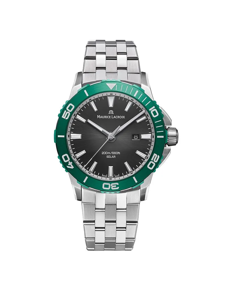 Maurice Lacroix Herrenuhr Pontos S Solar Silber