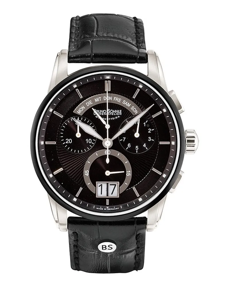 Bruno Söhnle Chronograph Grandioso Schwarz