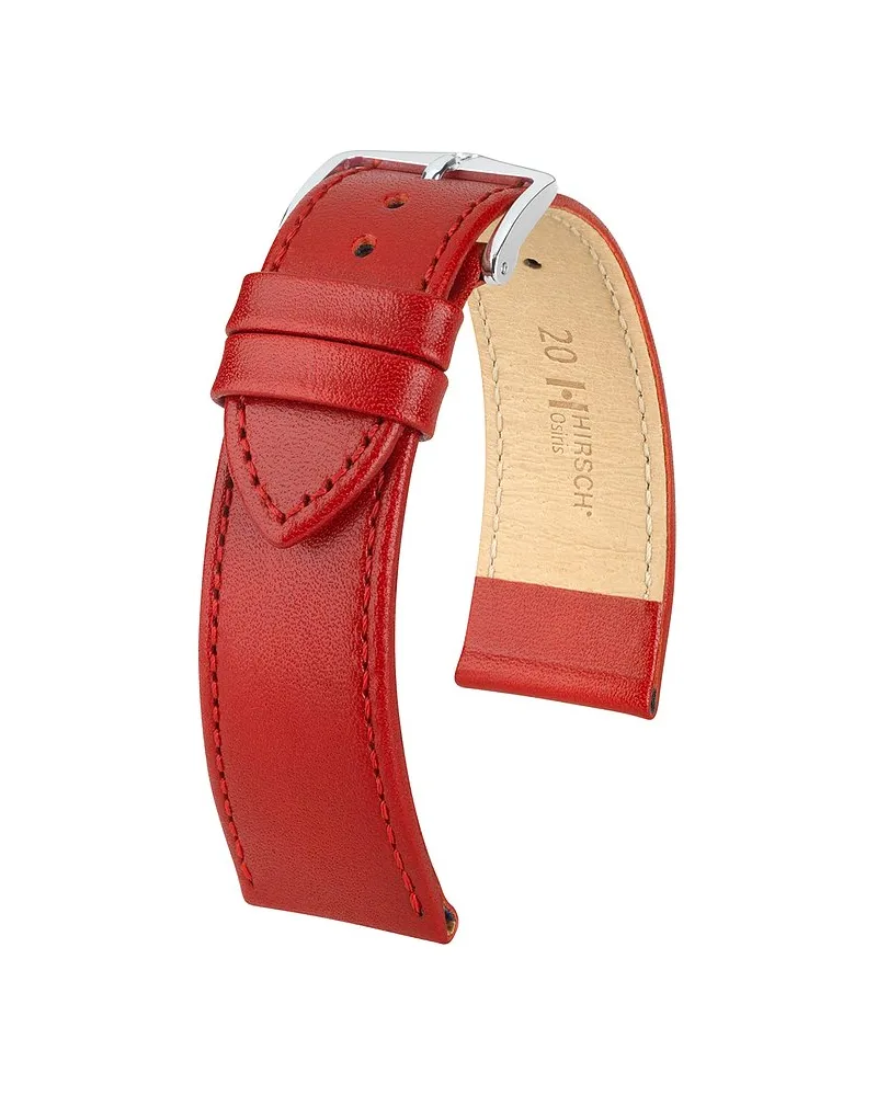 Hirsch Lederband Osiris Rot