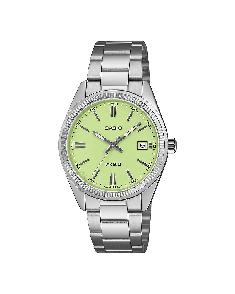 Casio Herrenuhr Timeless Men Silber
