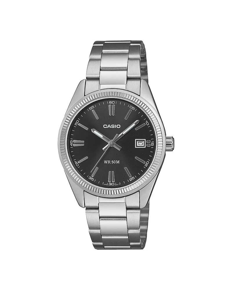 Casio Herrenuhr Timeless Men Silber