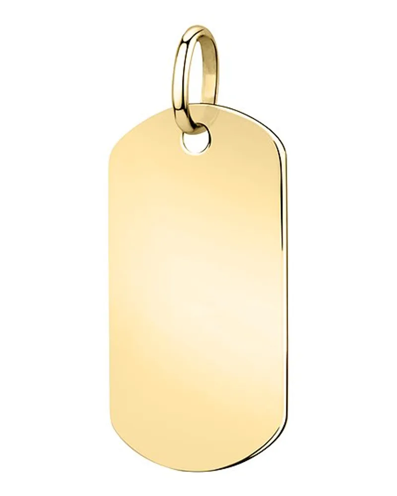 Christ Anhänger Gelbgold