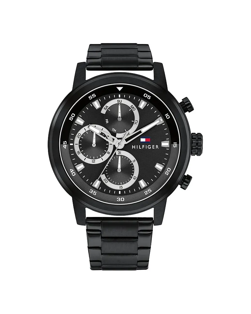 Tommy Hilfiger Herrenuhr Rocky Schwarz