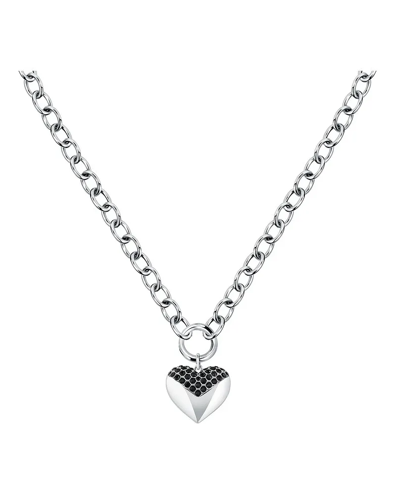 Karl Lagerfeld Kette Pave Amour Silber