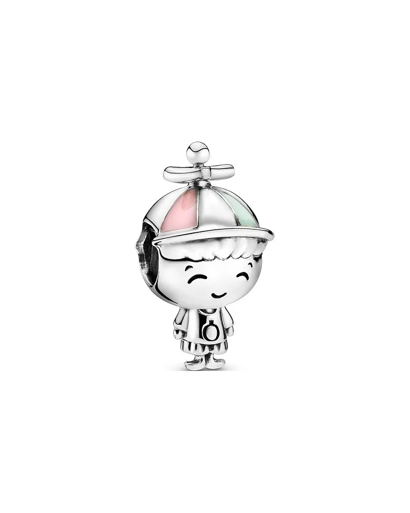 Pandora Charm Moments Kleiner Junge Silber