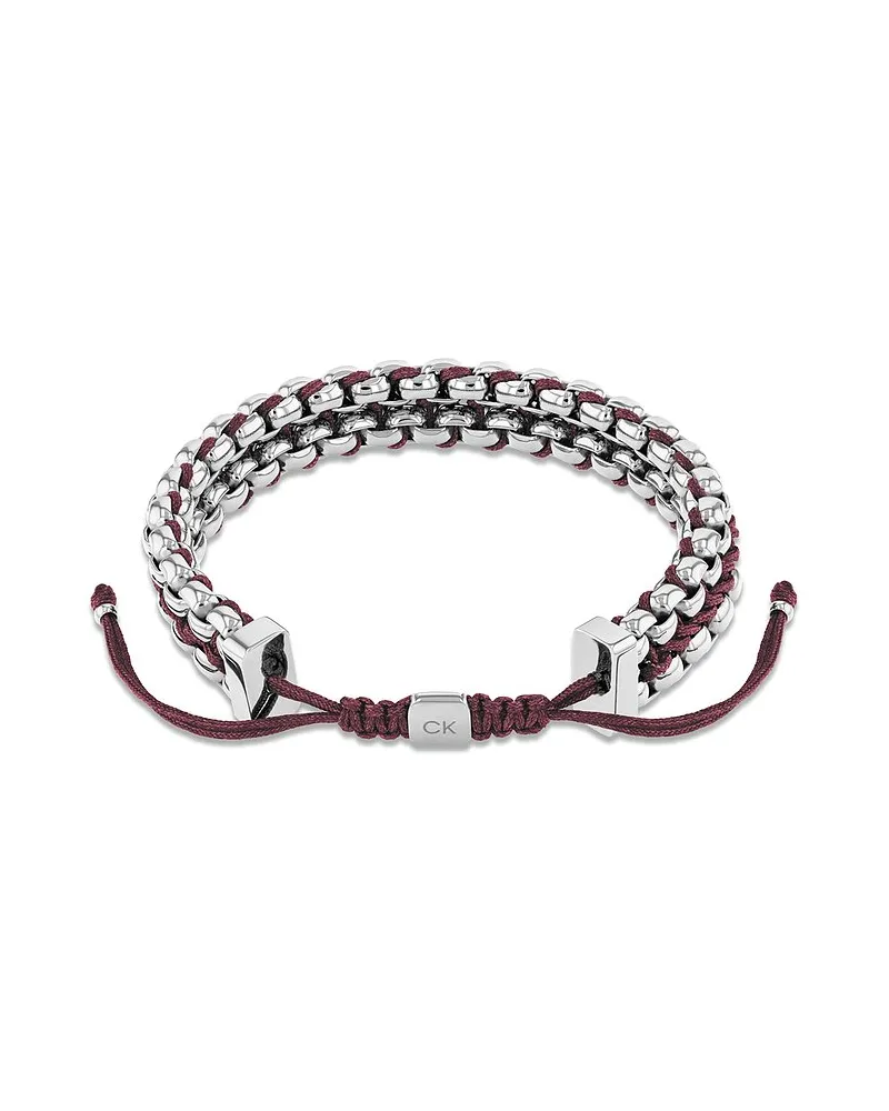 Calvin Klein Armband CK fused Silber