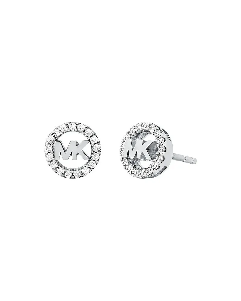 Michael Kors Ohrstecker Kors MK Silber
