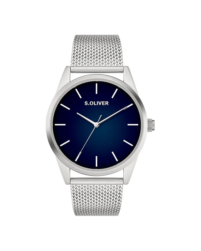S.Oliver Herrenuhr Modern & Zeitlos Silber