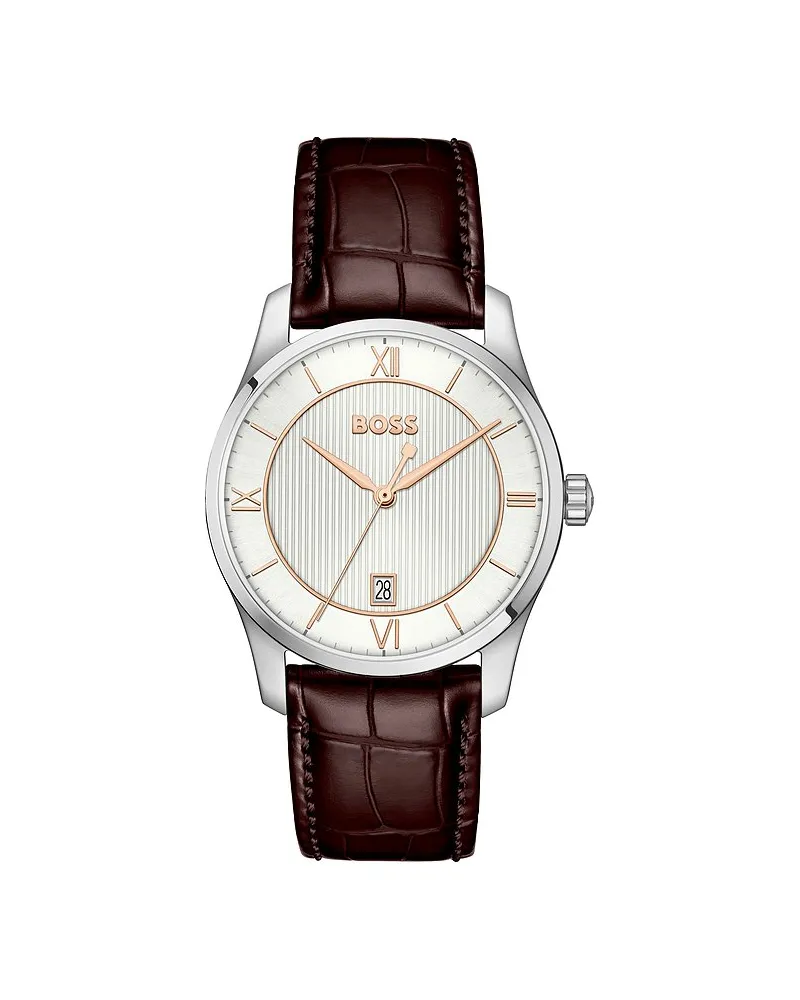 HUGO BOSS Herrenuhr PRINCIPLE Silber