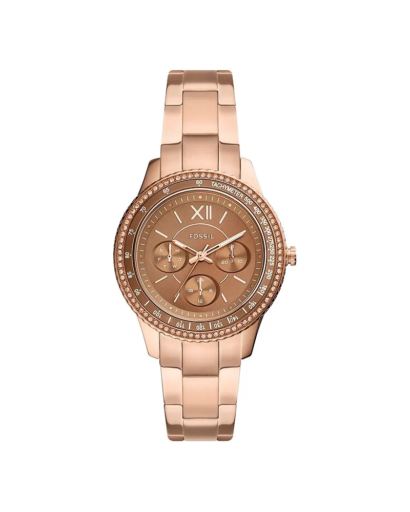 Fossil Damenuhr Stella Sport Roségold