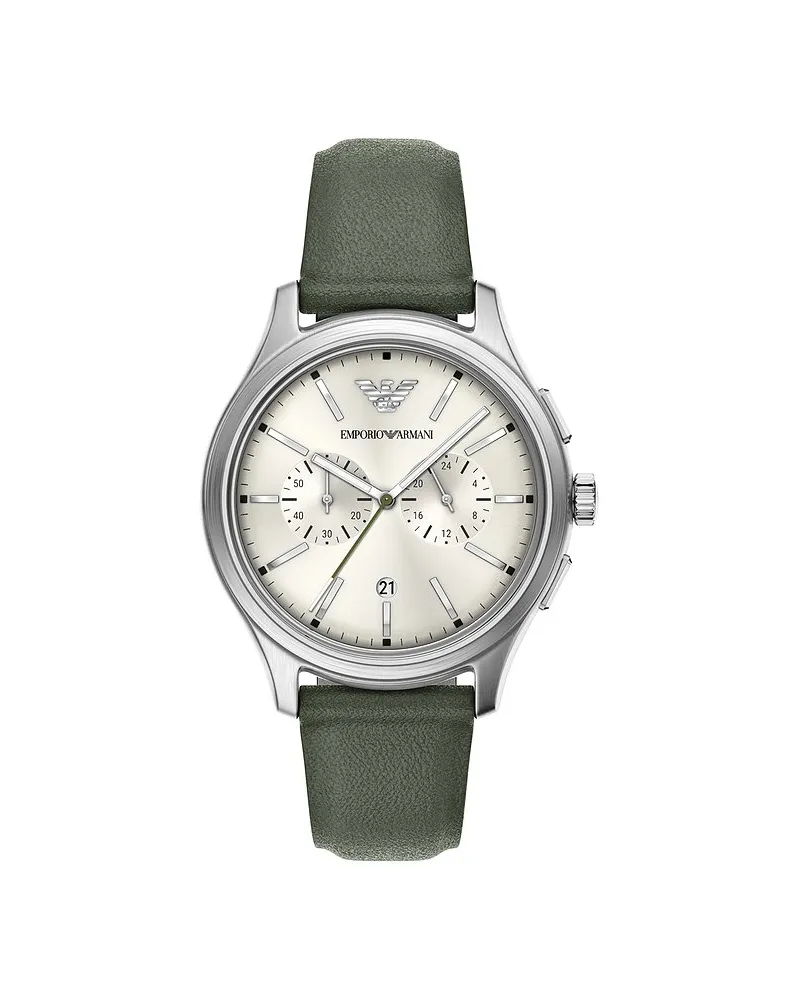 Emporio Armani Chronograph Silber