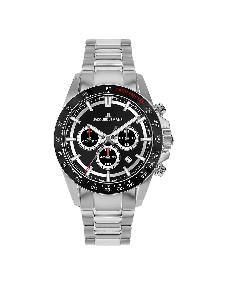 Jacques Lemans Chronograph Liverpool Silber
