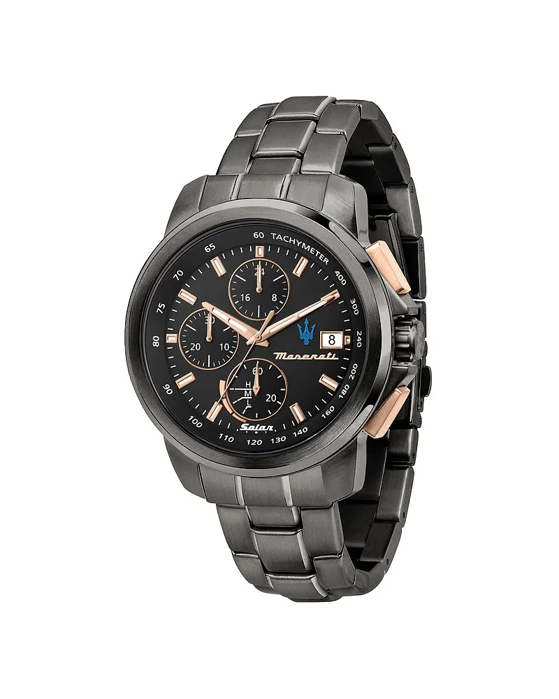 Maserati Chronograph Successo Solar Grau