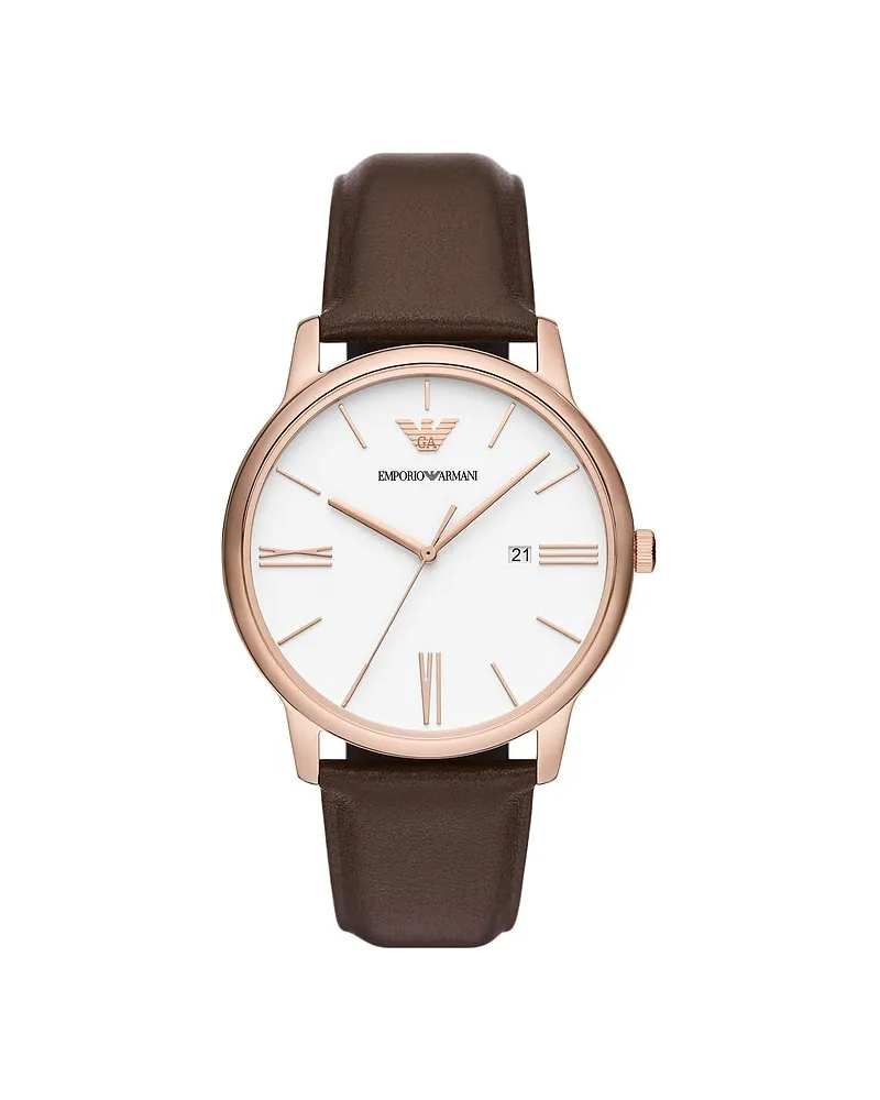 Emporio Armani Herrenuhr Roségold