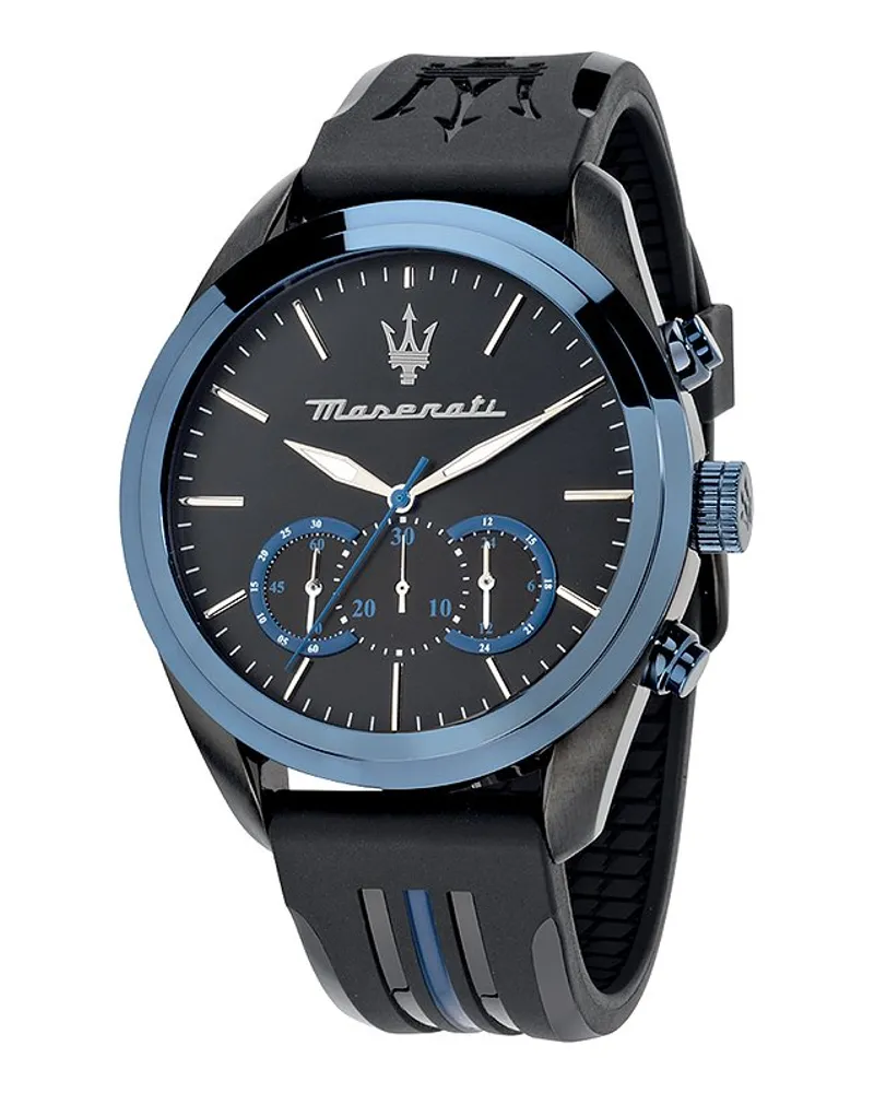 Maserati Herrenuhr Traguardo Schwarz