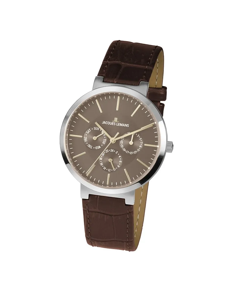 Jacques Lemans Unisexuhr Classic Silber