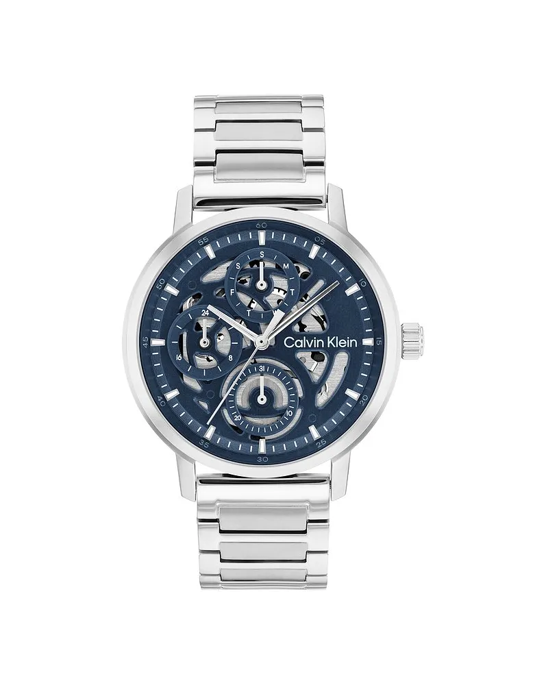 Calvin Klein Herrenuhr GAUGE Silber