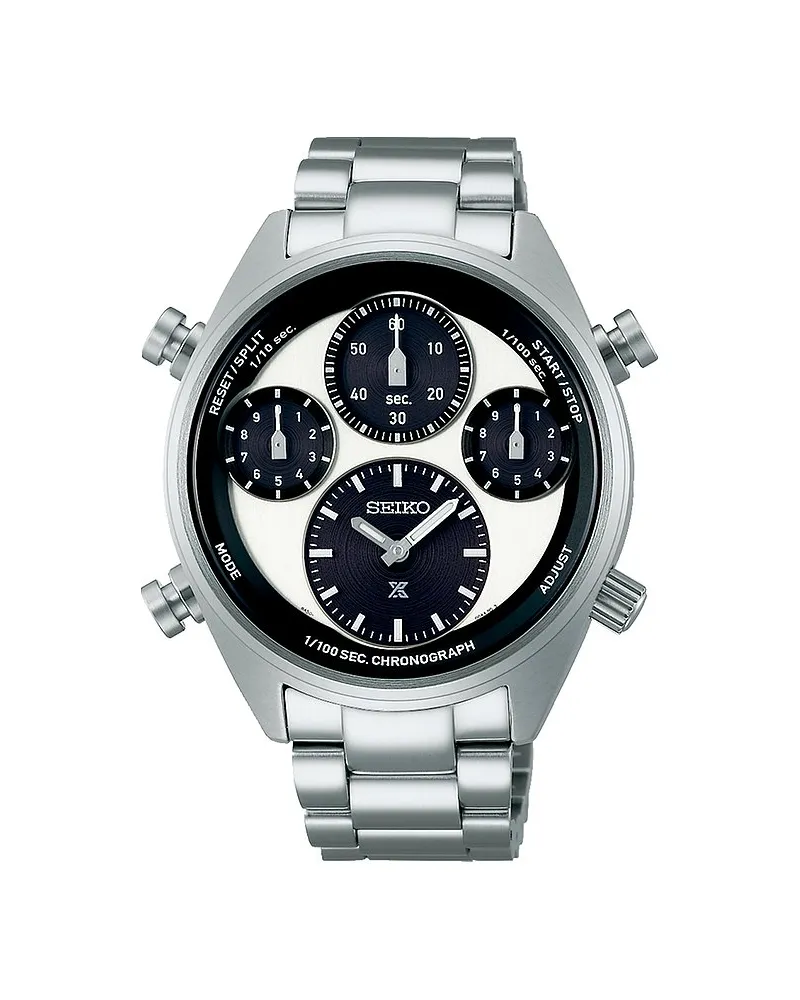 Seiko Chronograph Solar Silber