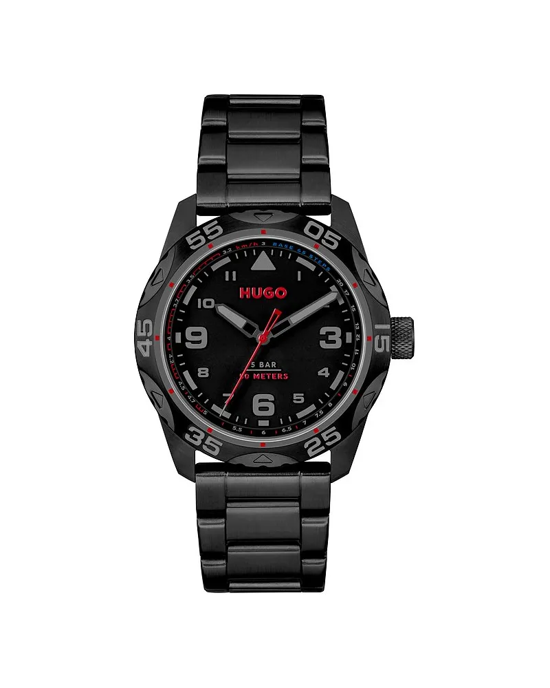 HUGO BOSS Herrenuhr Schwarz
