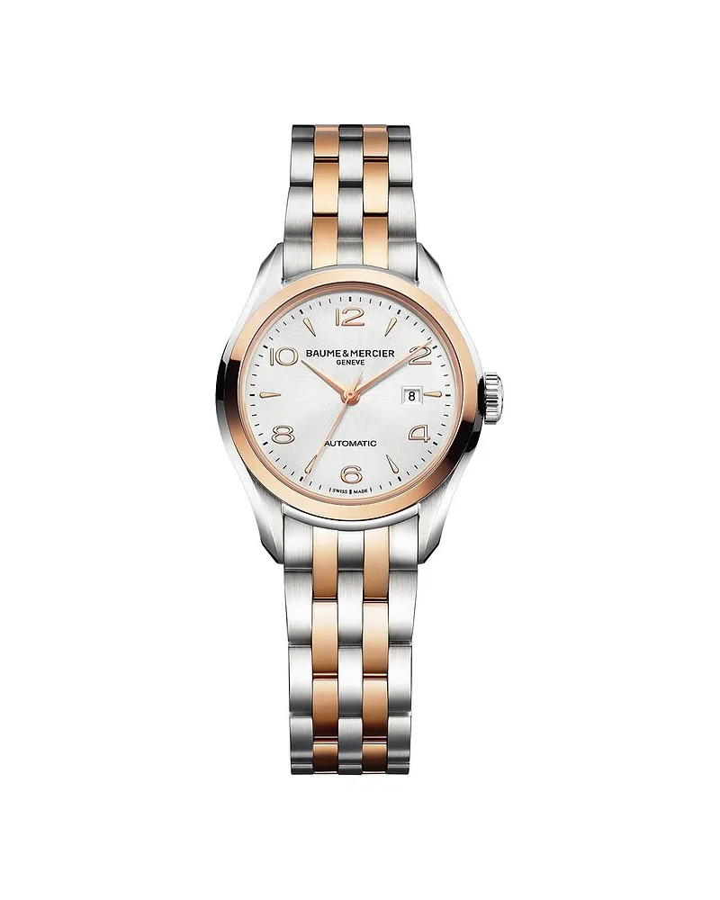 Baume & Mercier Damenuhr Clifton Silber