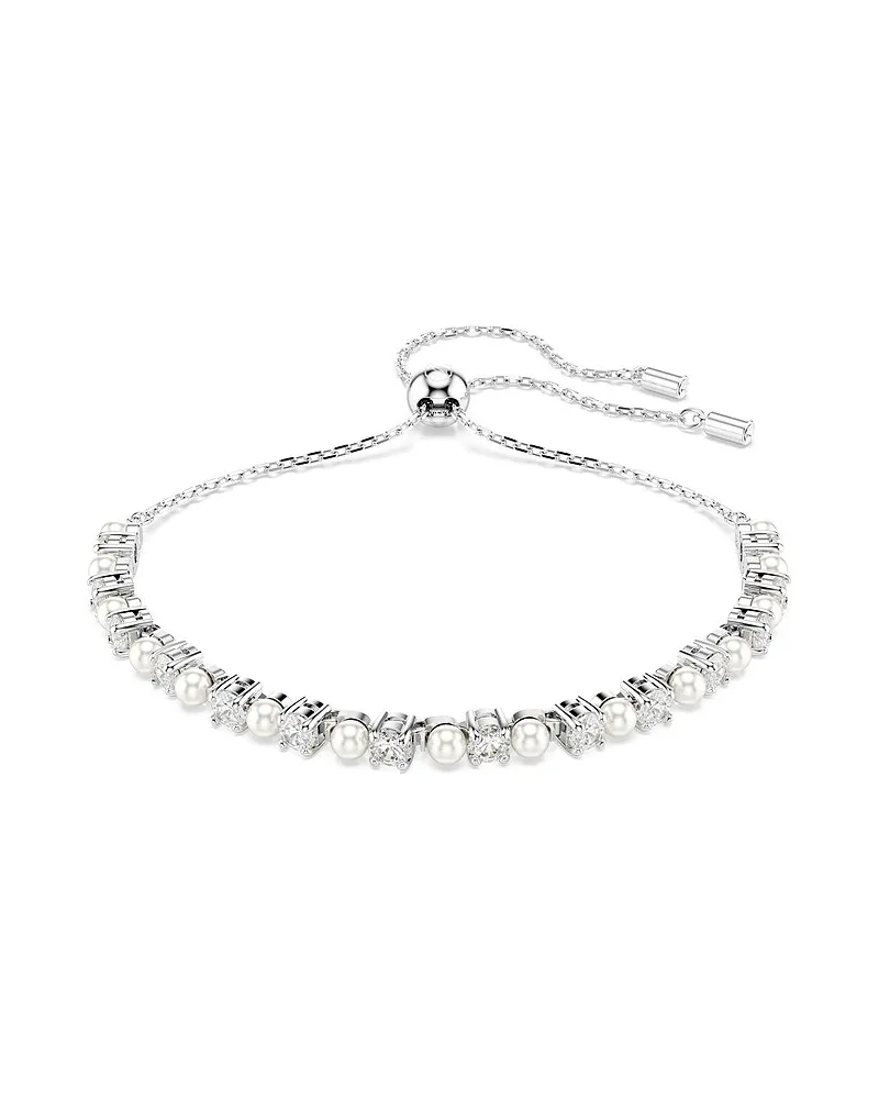 Swarovski Armband Matrix Weiß
