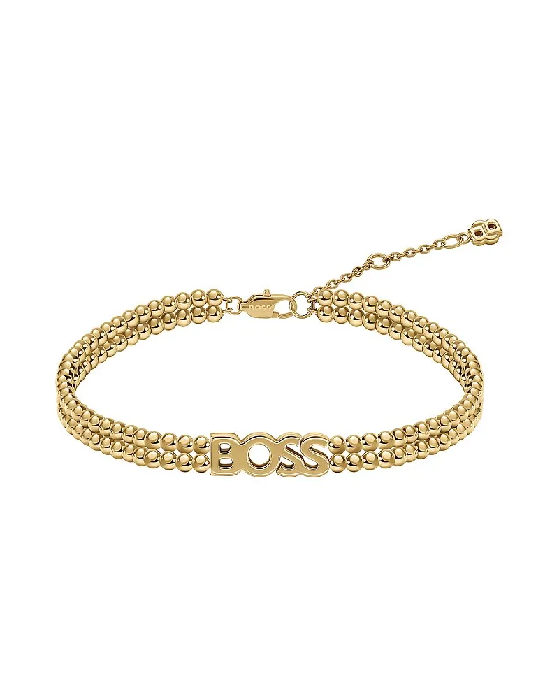 HUGO BOSS Armband KASSY BEADS Gold