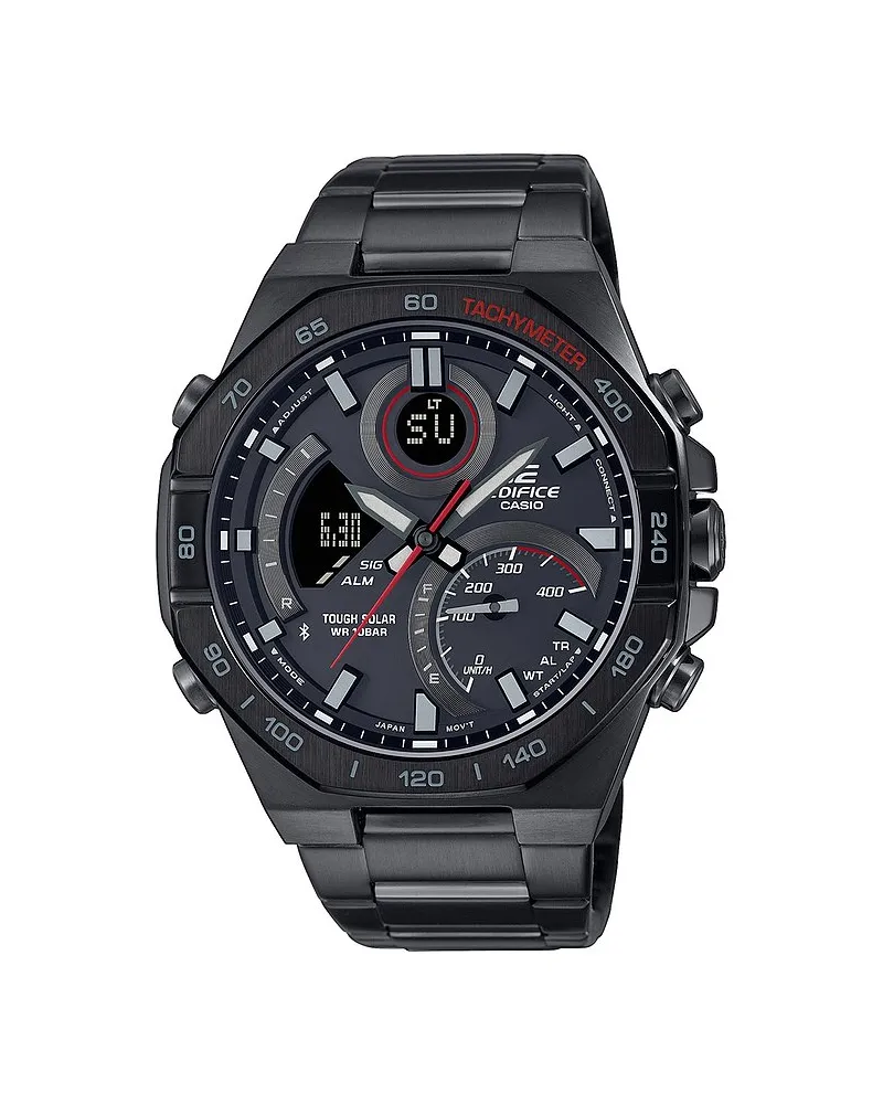 Casio Herrenuhr Bluetooth Anthrazit