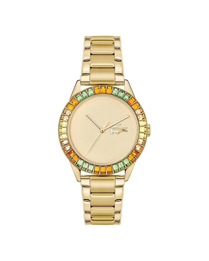 Lacoste Damenuhr Ladycroc Gold