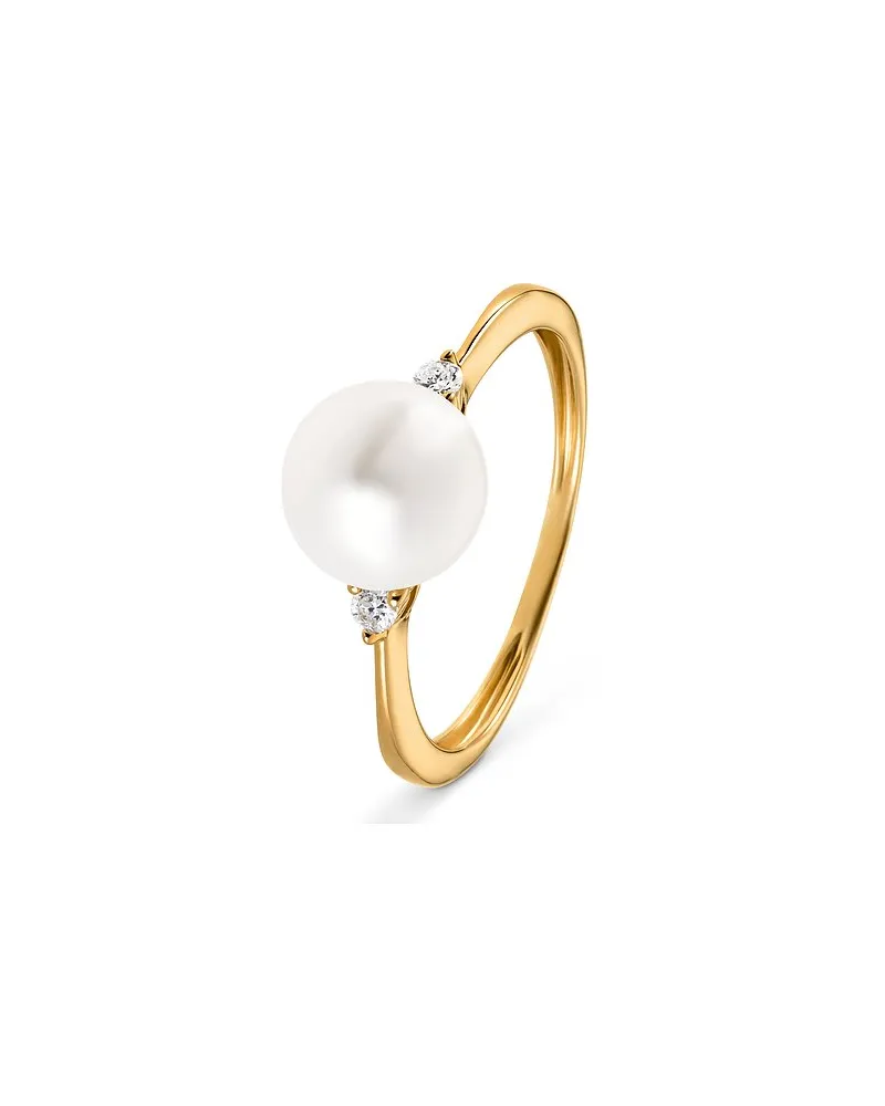 YAMOKO Damenring Gelbgold