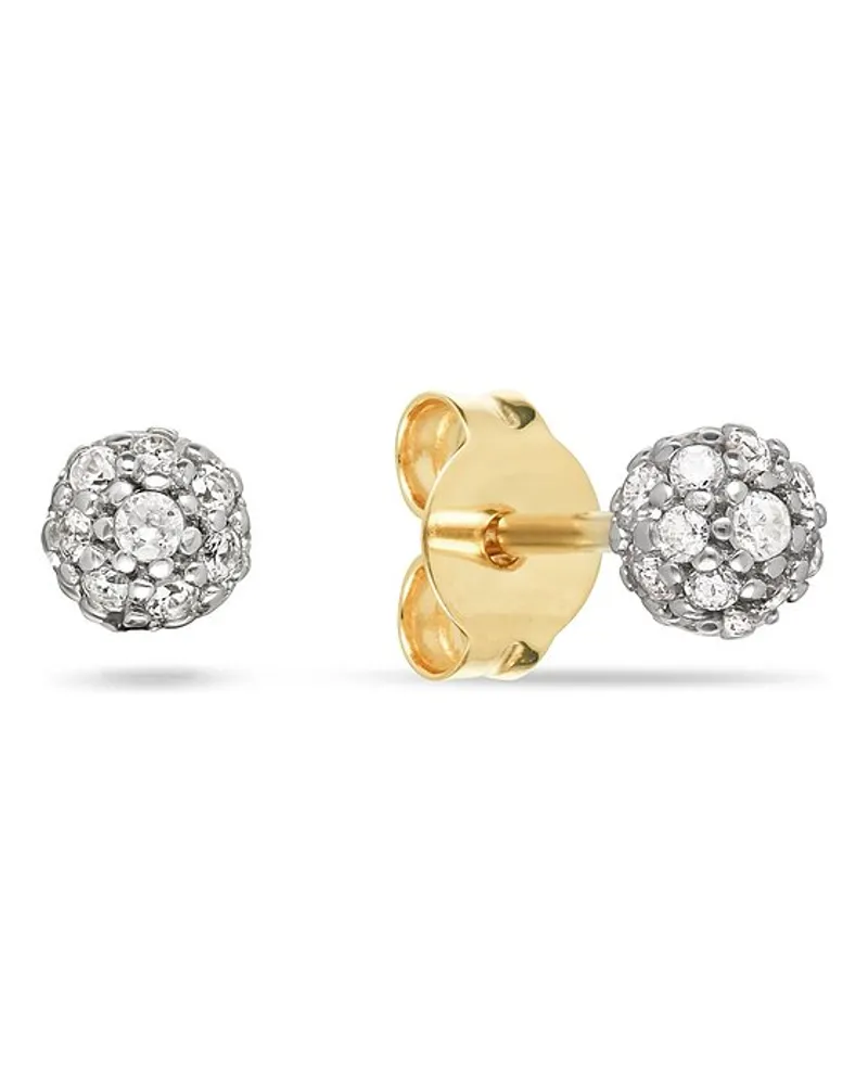 FAVS. Ohrstecker Gelbgold