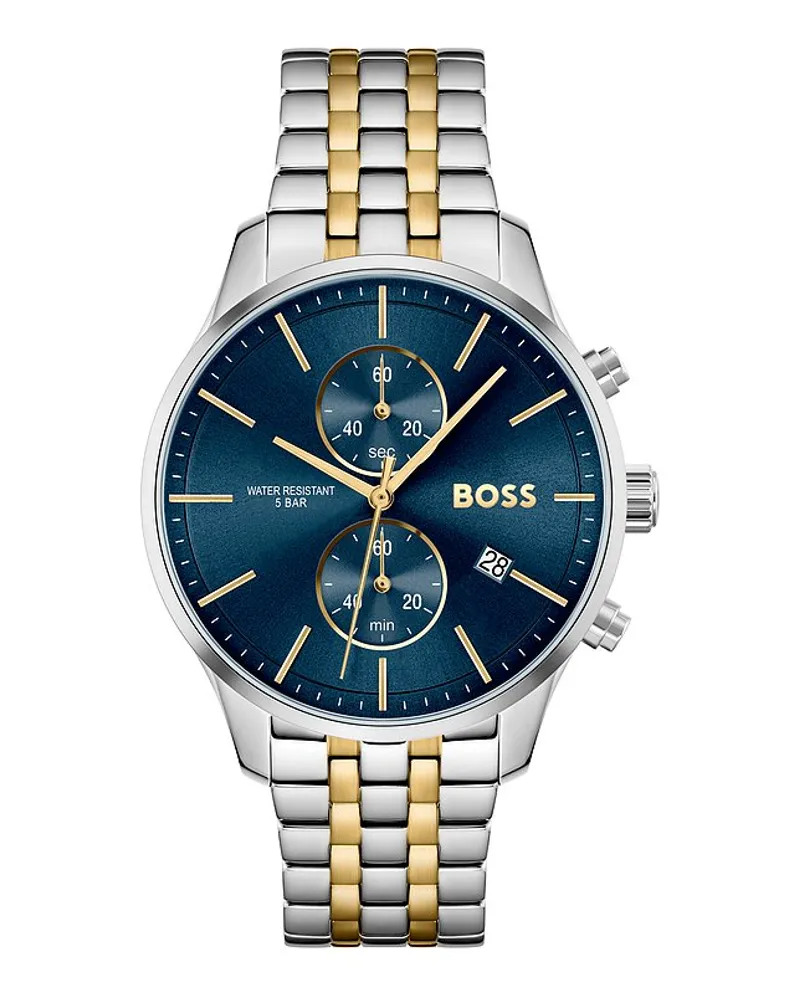 HUGO BOSS Chronograph Silber
