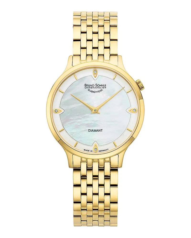 Bruno Söhnle Damenuhr Bologna III Gold