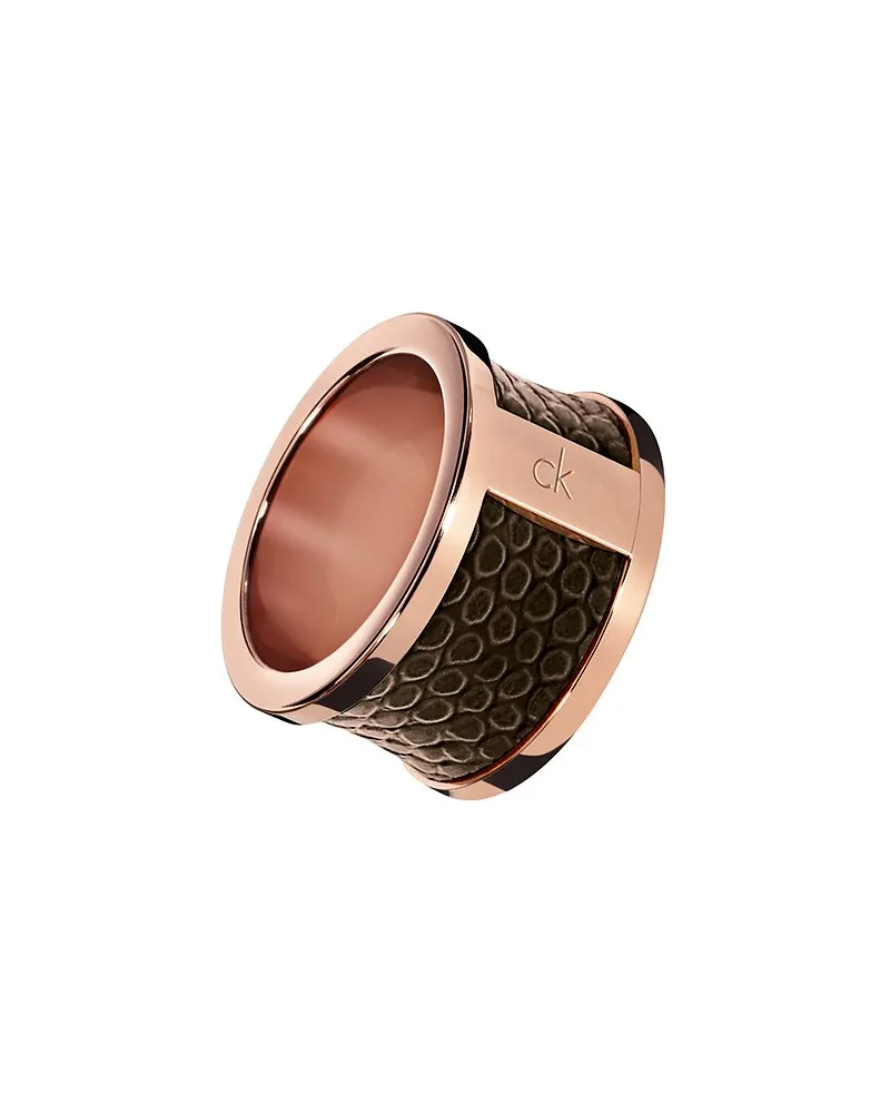 Calvin Klein Damenring Roségold