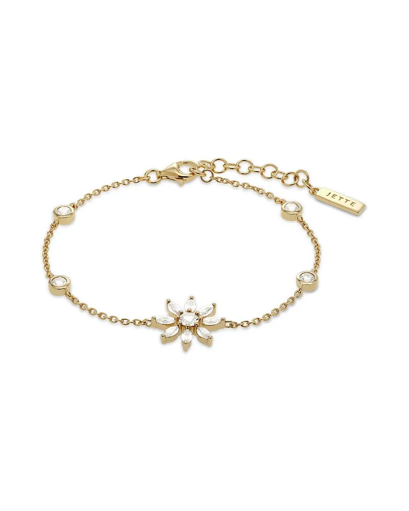 JETTE Armband DAISIES GARDEN Gelbgold