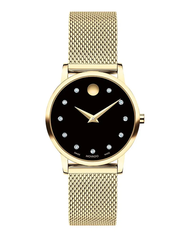 Movado Damenuhr Museum Classic Gold