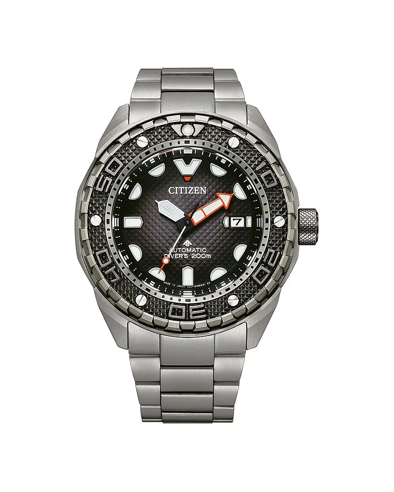Citizen Taucheruhr Super Titanium Automatik Silber