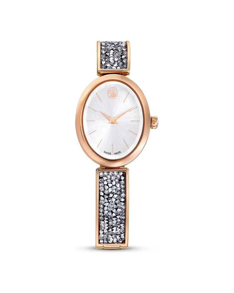 Swarovski Damenuhr Crystal Rock Oval Roségold