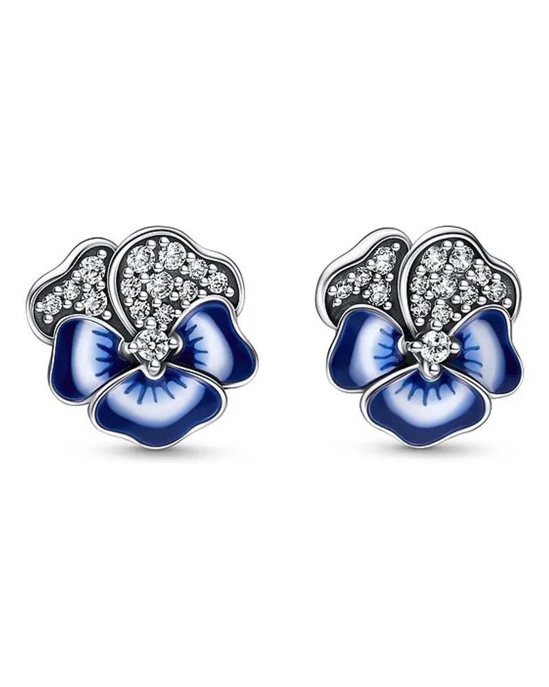 Pandora Ohrstecker Moments Silber