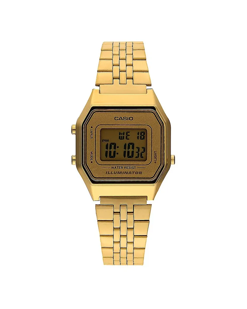 Casio Damenuhr Vintage Gold
