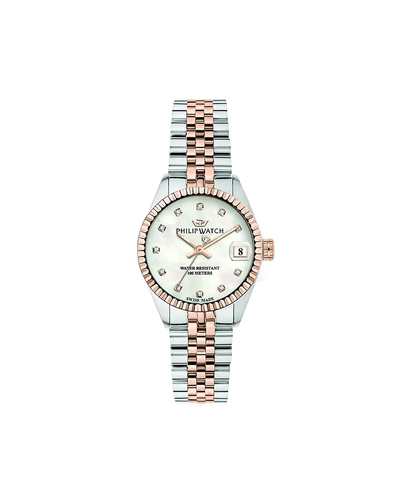 Philip Watch Damenuhr Caribe Urban Bicolor